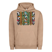 Pigment Burro soccer camouflage serape cowhide turquoise leopard glitter  brushstrok Urban Hoodie - Artiststas