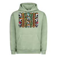 Pigment Oil Green soccer camouflage serape cowhide turquoise leopard glitter  brushstrok Urban Hoodie - Artiststas