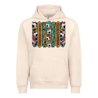 Sandshell soccer camouflage serape cowhide turquoise leopard glitter  brushstrok Urban Hoodie - Artiststas