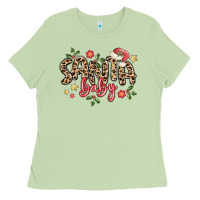Matcha santa baby Ladies Tee - MaliasSmallBusiness