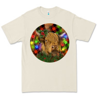 Bone Brown Cow Christmas Premium Tee - RanaPortraitStore