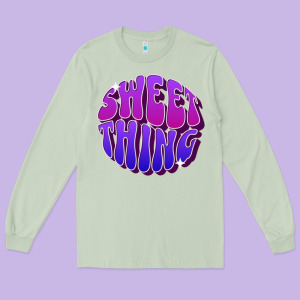 Editable Sweet Thing Long Sleeve Tee Designed By Tuandangui