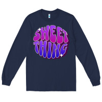 Navy editable sweet thing Long Sleeve Tee - tuanDangUi