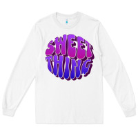 White editable sweet thing Long Sleeve Tee - tuanDangUi