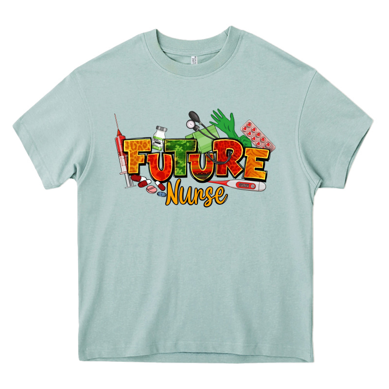Future Nurse Juneteenth Heavy Core Tee by NancyCooperArtShop | Teevron