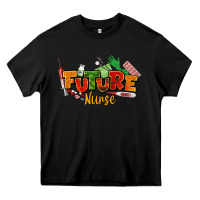 Black future nurse juneteenth Heavy Core Tee - NancyCooperArtShop