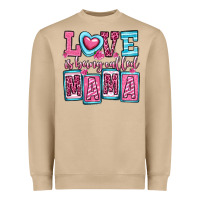 Mushroom love is being called mama Heavyweight Sweatshirt - OliviaCreatesArt