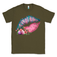 Army Green Eared Turquoise Pink Easter Lips Classic Tee - Bettercallsaul