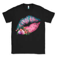 Black Eared Turquoise Pink Easter Lips Classic Tee - Bettercallsaul