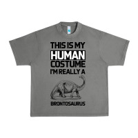 Tornado This Is My Human Costume Im Really A Brachiosaurus Urban Heavy Tee - Bettercallsaul