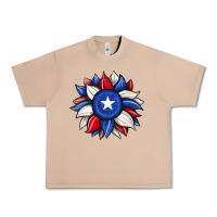 Burro sunflower texas flag 2 Urban Heavy Tee - JahusDesignShop
