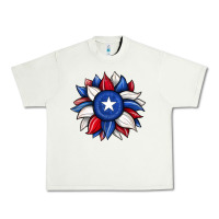 Pistachio sunflower texas flag 2 Urban Heavy Tee - JahusDesignShop