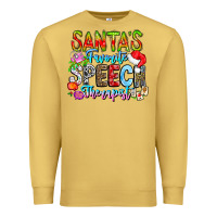 Antique Gold festive speech therapist tribute Premium Sweatshirt - CowhideDigitalArt