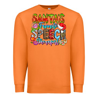 Carrot festive speech therapist tribute Premium Sweatshirt - CowhideDigitalArt