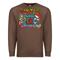 Chestnut festive speech therapist tribute Premium Sweatshirt - CowhideDigitalArt