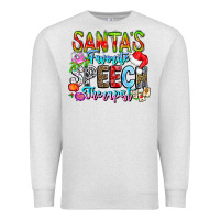 Oatmeal Heather festive speech therapist tribute Premium Sweatshirt - CowhideDigitalArt