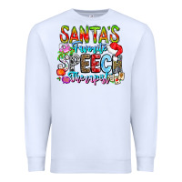 White festive speech therapist tribute Premium Sweatshirt - CowhideDigitalArt