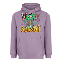 Lavender Spooky Season Heavyweight Hoodie - CowhideDigitalArt