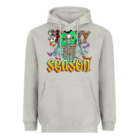 Moon Dust Spooky Season Heavyweight Hoodie - CowhideDigitalArt