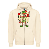 Sandshell im the chatty elf Zipper Hoodie - FaDigitalArtStudio