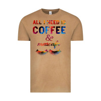 Vintage Camel All I Need Is Coffee And Mascara Vintage Tee - Bettercallsaul