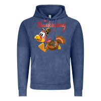 Vintage Denim Thanksgiving family Vintage Hoodie - tuanDangUi