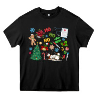 Black nurse christmas Heavy Core Tee - MaliasSmallBusiness