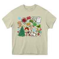 Mossy nurse christmas Heavy Core Tee - MaliasSmallBusiness