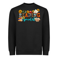 Black reading specialist olivia Heavyweight Sweatshirt - OliviaCreatesArt