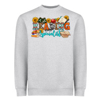 Heather Grey reading specialist olivia Heavyweight Sweatshirt - OliviaCreatesArt