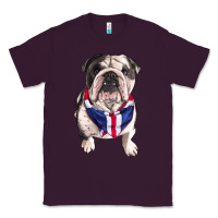 Plum English Dog Classic Tee - RanaPortraitStore