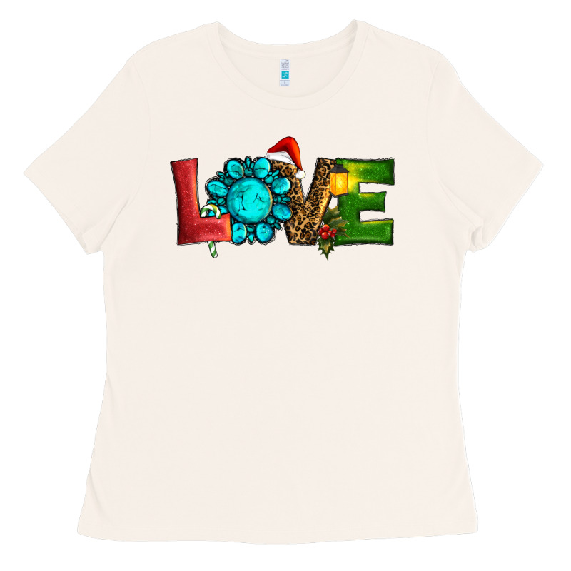 Christmas Gemstone Love Ladies Tee by RanaPortraitStore | Teevron