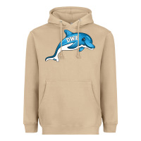 Mushroom dolphin dwe Heavyweight Hoodie - CowhideDigitalArt