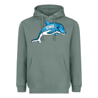 Sage dolphin dwe Heavyweight Hoodie - CowhideDigitalArt