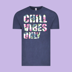 Chill Vibes Only Vintage Tee Designed By Bettercallsaul