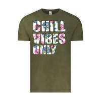 Vintage Olive Chill Vibes Only Vintage Tee - Bettercallsaul