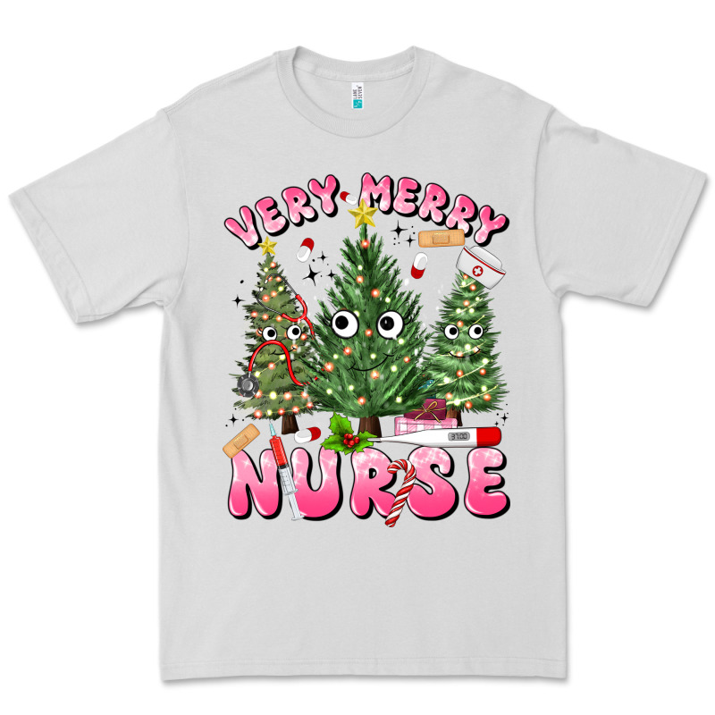 Very Merry Nurse Premium Tee by MaliasSmallBusiness | Teevron