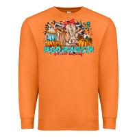 Carrot Moo Pumpkin Get Out The Way Premium Sweatshirt - CowhideDigitalArt