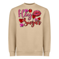 Mushroom hey sugar with lips and candies olivia Heavyweight Sweatshirt - OliviaCreatesArt