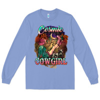 Colony Blue Cosmic Cowgirl Long Sleeve Tee - HowdyJamesFarm