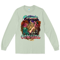 Matcha Cosmic Cowgirl Long Sleeve Tee - HowdyJamesFarm