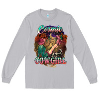 Moon Dust Cosmic Cowgirl Long Sleeve Tee - HowdyJamesFarm