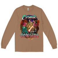 Toasted Coconut Cosmic Cowgirl Long Sleeve Tee - HowdyJamesFarm