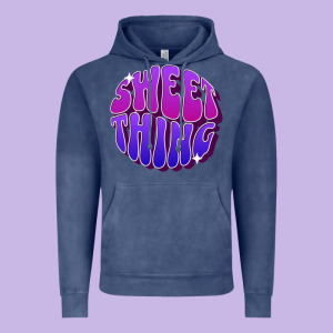 Editable Sweet Thing Vintage Hoodie Designed By Tuandangui
