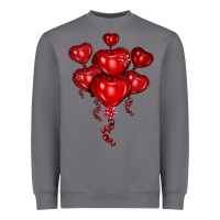 Storm heart balloons olivia Heavyweight Sweatshirt - OliviaCreatesArt