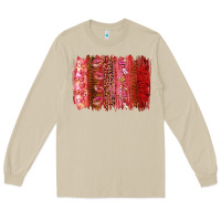 Mushroom Valentine's Day Brushstrokes Long Sleeve Tee - RanaPortraitStore
