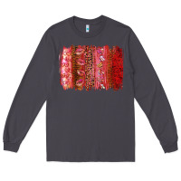 Smoke Valentine's Day Brushstrokes Long Sleeve Tee - RanaPortraitStore