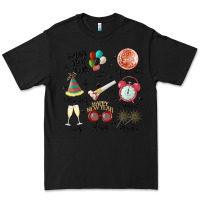Black happy new year Premium Tee - MaliasSmallBusiness
