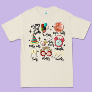 Happy New Year Premium Tee Designed By Maliassmallbusiness