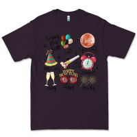 Plum happy new year Premium Tee - MaliasSmallBusiness